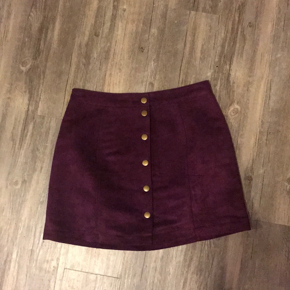 Purple skirt